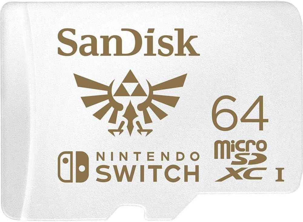 512GB Pokémon Gengar microSDXC Card Licensed for Nintendo-Switch - Made for Nintendo-Switch 1, OLED, and Lite - SDSQXAO-512G-GN6ZK