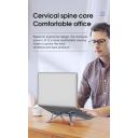 Portable Laptop Stand with Hidden Docking Station - Adjustable, Foldable, USB-C Ports, USB PD - Enhance Your Workstation Today, Grey