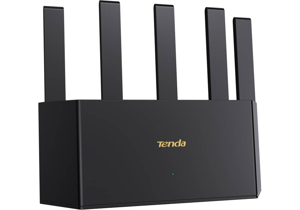 Tenda TX2L Pro – AX1500 Dual‑Band Gigabit Wi‑Fi 6 Router, 1501Mbps, 5× High‑Gain Antennas, MU‑MIMO & OFDMA, WiFi+ Mesh, Vertical Design, WPA3 Security, Parental Control