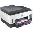 HP Smart Tank 790 All-in-One Printer wireless, Print, Scan, Copy, Fax, Auto Duplex Printing, Document Feeder, Print up to 18000 black or 8000 color pages, White/Grey