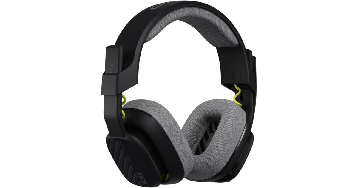 Astro A10 Gen 2 Wired (3.5 mm) Gaming Headset w/ flip-to-Mute Boom Microphone for PC/Mac, PS4/5, Xbox - Grey
