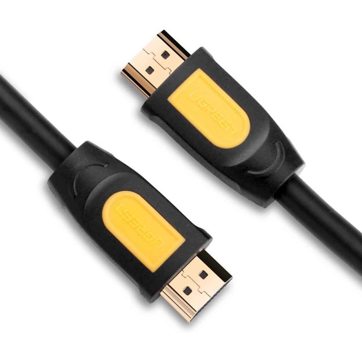 UGREEN HDMI HD101 Round Cable (Yellow/ Black) 5m | HD101 |