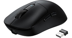 ATTACK SHARK X3 Wireless Gaming Mouse, 49g Ergonomic Computer Mouse, Triple Modes PAW3395 26K DPI Optical Sensor, 200h Battery Life, Programmable Buttons, Gaming Accessories for PC/Laptop/Mac (Black)