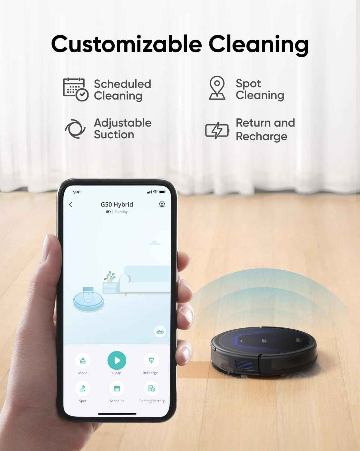 Anker Eufy Robot G50 Hybrid , Vacuum and Mop