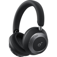 Anker Soundcore Space One Pro, FlexiCurve Over-Ear Headphone, Adaptive Active Noise Cancelling Headphones Driven by 6 Mics, 60H Lossless Audio, Ultra-Fast Charging, Hi-Res Wireless, Comfortable Fit | SpaceOnePro |