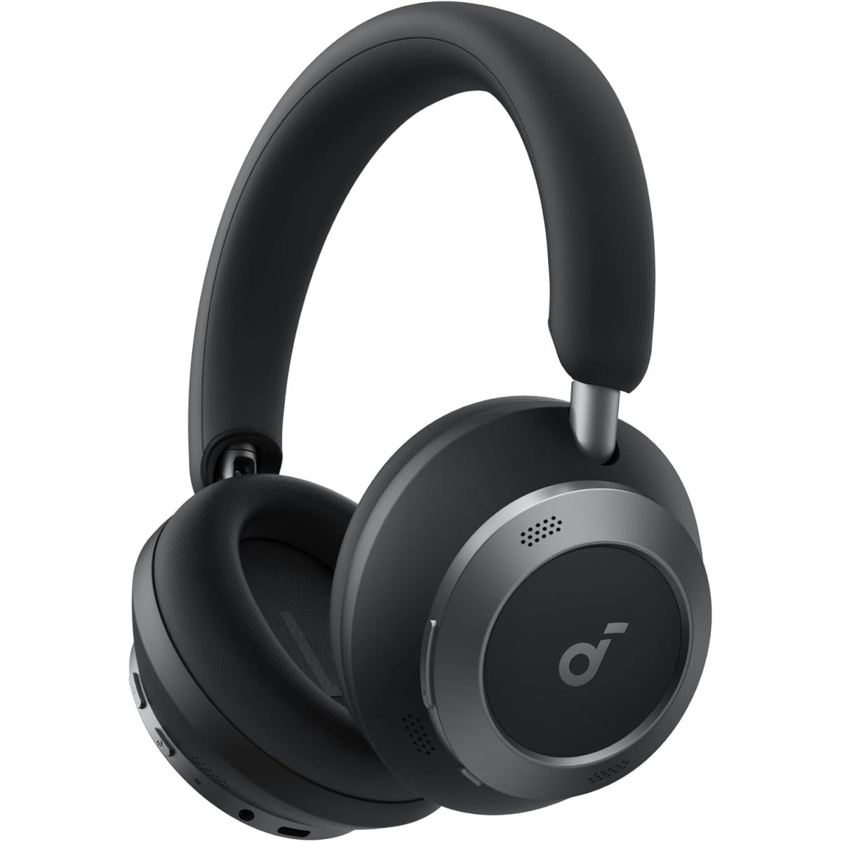 Soundcore Space One Pro, FlexiCurve Over-Ear Headphone, Adaptive Active Noise Cancelling Headphones Driven by 6 Mics, 60H Lossless Audio, Ultra-Fast Charging, Hi-Res Wireless, Comfortable Fit | SpaceOnePro |