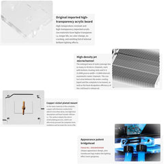 Copper GPU Water Cooling Block GPU Waterblock for Gigabyte RTX 5090 D Gaming OC 32G, for Gigabyte RTX 5090 D WindForce OC 32G, for Gigabyte Aorus RTX 5090 D Master 32G