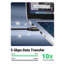 UGREEN USB 2.0 Cable USB-A Male to USB-A Female Print Cable 3m Data Lead - (Black)