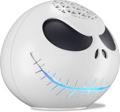 Echo Dot Bundle: Includes Echo Dot (5th Gen, newest model) | Glacier White and Limited Edition Disney Jack Skellington Shell