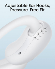 Soundcore AeroFit 2 Open-Ear Wireless Earbuds - White