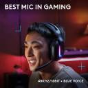 Logitech G522 LIGHTSPEED Wireless Gaming Headset, Lightsync RGB, Full Bandwidth Mic, Advanced Synchronized Audio, Tri-Connectivity with LightSpeed, Bluetooth 5.3, White