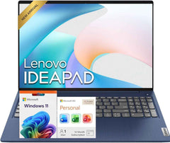 IdeaPad Slim • 15.6" Business Laptop with Microsoft 365 Included • 12GB DDR4RAM • 1.2TB Storage (256GB SSD + 1TB OneDrive) • Intel 4 Core • Privacy Shutter • Dolby Audio • Copilot AI • Windows 11