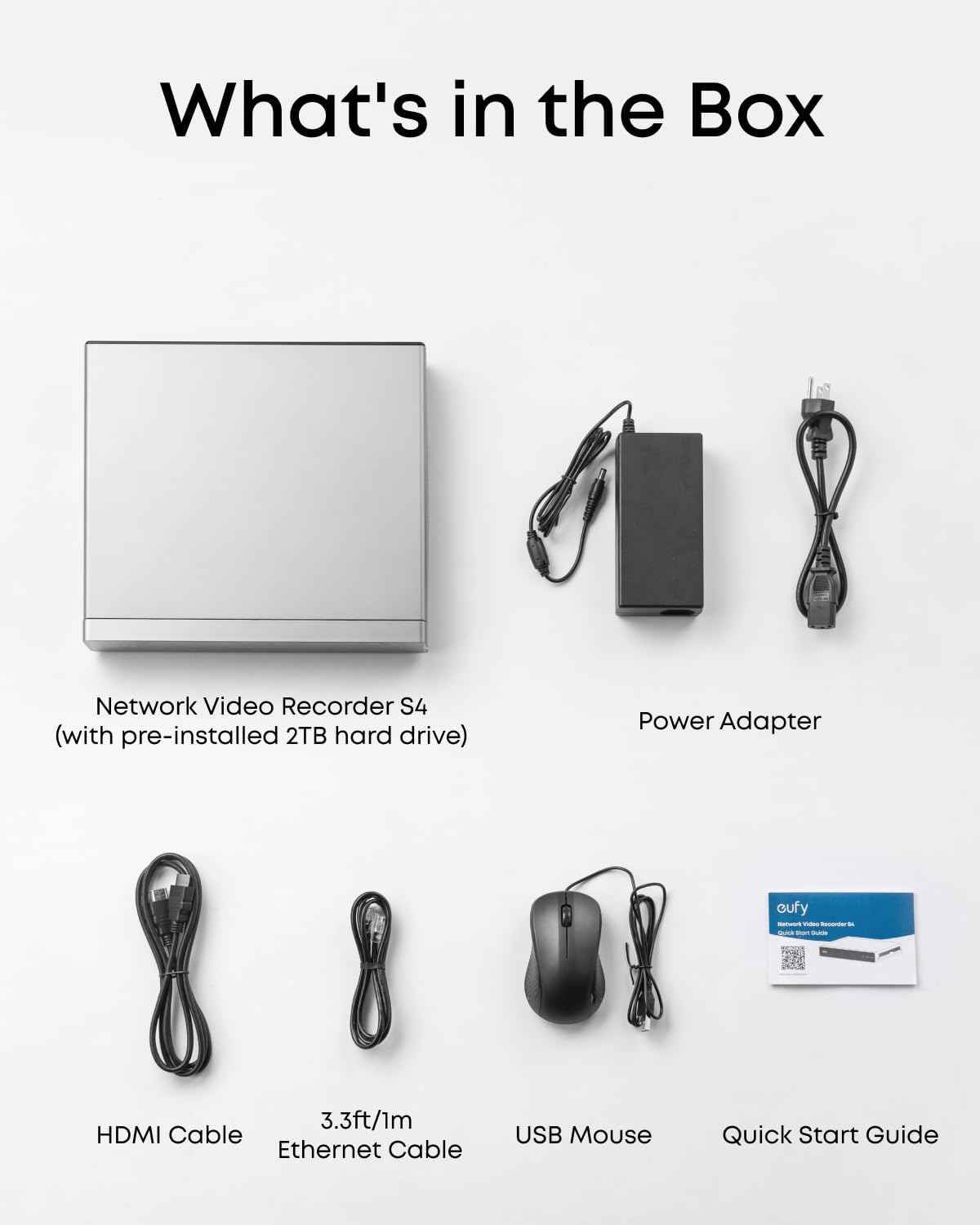 eufy Network Video Recorder S4 for Home Security Cameras
