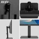 MSI Modern MD272UPHG 27" UHD Pro Office Monitor - 3840 x 2160 IPS Panel, 60Hz, Eye-Caring Screen, VESA Mallable, 4-Way Adjustable - HDMI 2.0b, DisplayPort 1.4a, Type-C, USB-B, USB-A - 2 Years Warranty