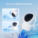 EZVIZ 3K 5MP Security Indoor Camera Pan & Tilt, Color Night Vision, WDR, 360° Visual, Auto-Zoom Tracking, Smart Human/Motion Detection, 2-Way Calling with Touch Button, Auto-Patrol Mode | H6c G1 3K