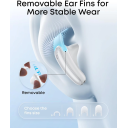 Anker Liberty Buds – Adaptive ANC, Semi‑In‑Ear Comfort with Secure Fins, Spatial Audio, AI Translation, 4‑Mic Clear Calls, 30H Battery Life, Black - 18 Month Warranty