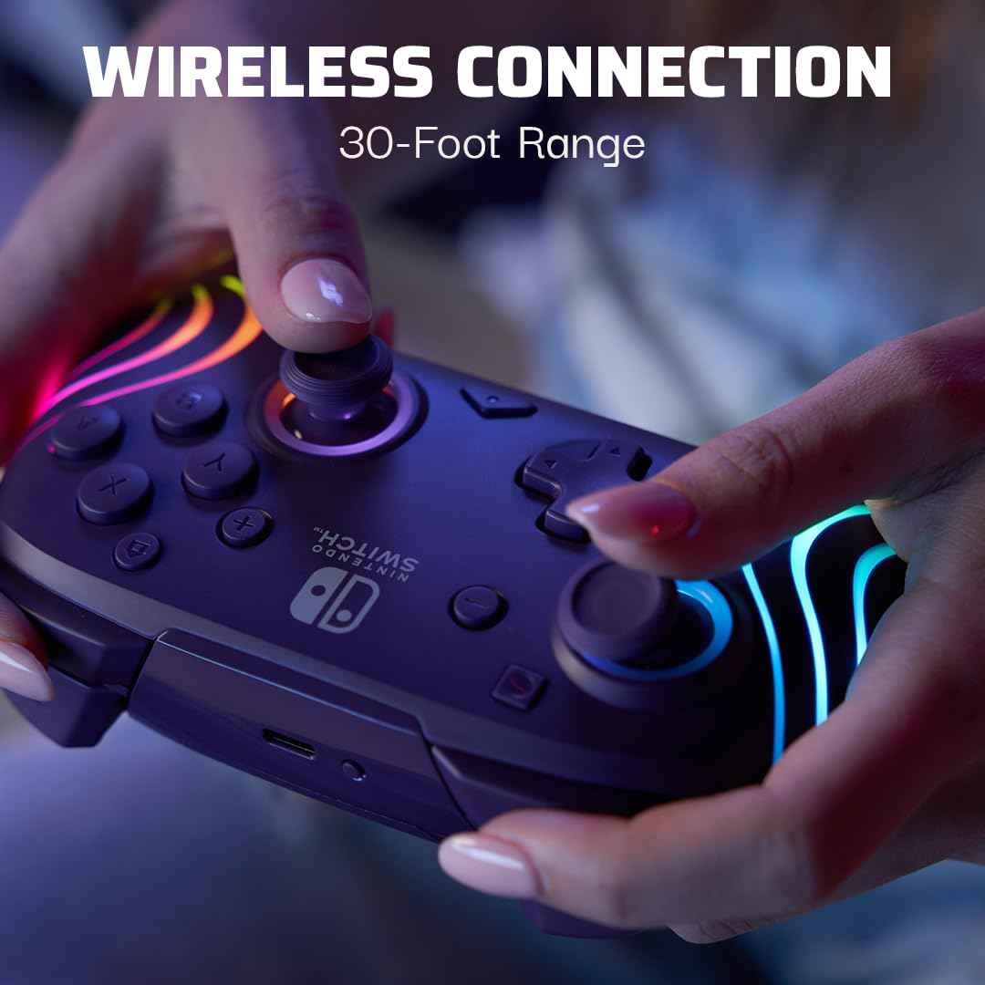 PDP Gaming RGB wireless gamepad for computer setup