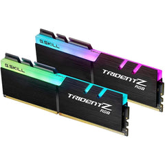 G.SKILL Trident Z RGB Series 16GB (2x8GB) DDR4 RAM 3200MT/s CL16 Memory Kit - Black | F4-3200C16D-16GTZR |