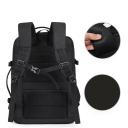 Backpack Large Capacity Expandable Backpack Multifunction USB Charging Business Bag For Laptop Up to 17.6" Luggage Bag - Black