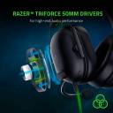 Razer BlackShark V2 X Wired Gaming On Ear Headset, 7.1 Surround Sound, 50mm Drivers, Memory Foam Cushion, for PC,PS4,PS5,Switch,Xbox One,Xbox Series X/S,Mobile, 3.5mm Audio Jack - Black