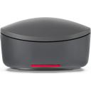 Lenovo Go Multi-Device Wireless Mouse, 2.4GHz Nano USB-C Receiver, Bluetooth, Adjustable DPI, USB-C Rechargeable Battery, Qi Wireless Charging, Ambidextrous, GY51C21211, Grey
