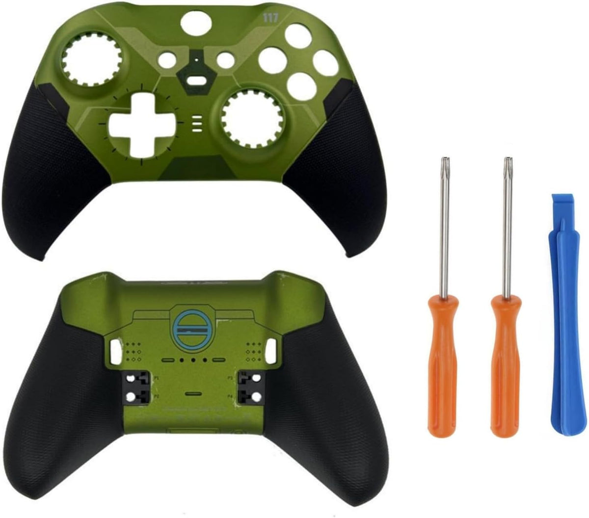 Replacement Housing Shell Front Back Case Cover Faceplate for Xbox Elite Series 2 Controller - Limited Edition, with Screwdriver Tool