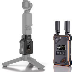 Wireless HDMI Transmitter and Receiver for DJI Osmo Pocket 3,1080P UVC&HDMI Output Wireless HDMI Extender for OBS Switcher,1640ft 0.05s Latency,Reverse Charging,HDMI to UVC, Creator Combo
