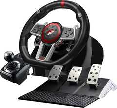 FlashFire SUZUKA 900R Racing Wheel Set with Clutch for PS3,PS4,Xbox,Switch
