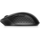 HP 430 Multi-Device Wireless Mouse Dual Bluetooth 5.2 & 2.4 GHz USB Receiver Dongle - 4000 DPI Cursor Tracking, 4 Customizable Buttons