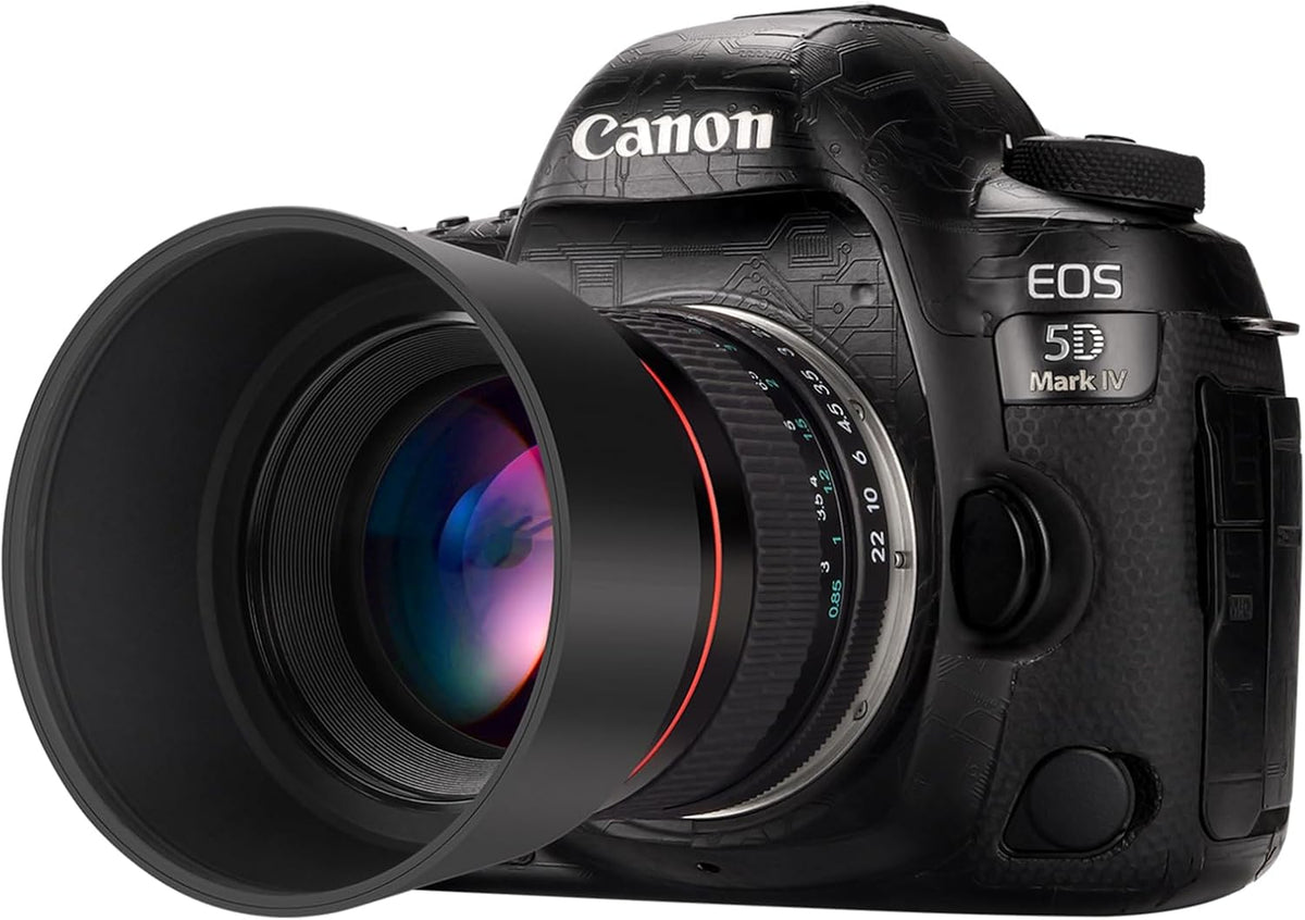 85mm f1.8 Portrait Lens EF/EF-S Mount Camera Lenses for Canon EOS Rebel T8i/T7i/T7/T6i/T5/T3i/T3/T2i/XSi/XS/SL3/SL2/T100/5D Mark IV/6D II/7D 90D 80D 70D 60D 50D 650D 600D 750D 700D 550D 7D II