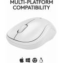 Logitech M240 Silent Bluetooth Mouse, Wireless, Compact, Portable, Smooth Tracking, 18-Month Battery, for Windows, macOS, ChromeOS, Compatible with PC, Mac, Laptop, Tablets - Off White