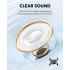Soundcore K20i by Anker, Semi-in-Ear Earbuds, Bluetooth Wireless, 36H Playtime, Fast Charge, Clear Sound, Comfortable Fit, ENC 2-Mic Clear Calls, Custom EQ, IPX5, Bluetooth 5.3, App Control