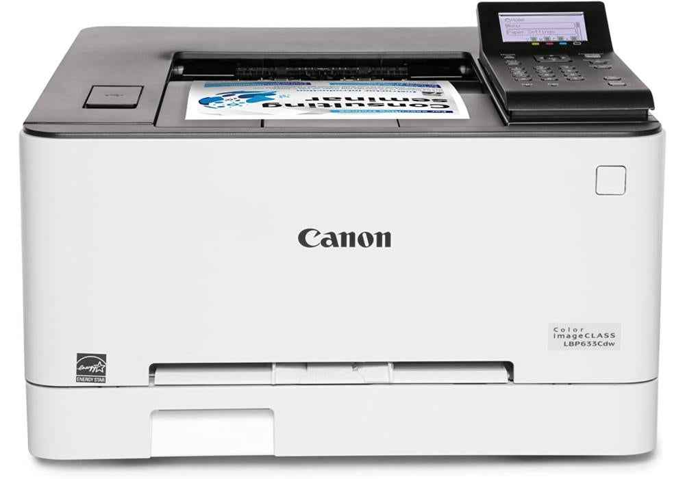 Printer Canon Color imageCLASS LBP633Cdw Wireless & Network Laser Printer, Normal Quality, A4/US Letter 21 ppm, Duplex Printing - 3 Year Warranty