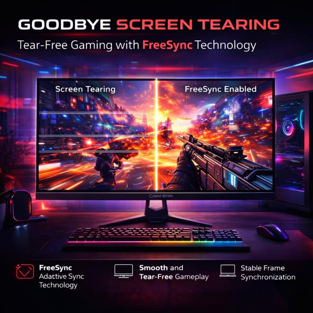 GAMEON GOES27QHD120IPS HDMI to HDMI PC case for desktop computer builds and component installation
