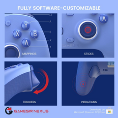 GameSir G7 SE Wired Controller for Xbox - Blue