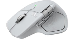 Logitech MX Master 4 for Mac, Ergonomic Bluetooth Mouse with Advanced Performance Haptic Feedback, Ultra-Fast Scrolling, USB-C Charging, MacOS, iPadOS, Windows - Silver
