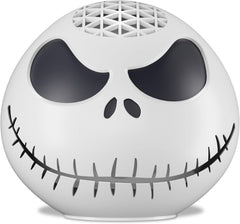 Echo Dot Bundle: Includes Echo Dot (5th Gen, newest model) | Glacier White and Limited Edition Disney Jack Skellington Shell