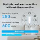 Huawei Mesh 3 (3 Pack) Whole Home Mesh System Wi-Fi AX3000 - Seamless & Speedy, Up to 3000Mbps, Connect 250+ Devices, Ultra-Fast Connection in Med-Large Homes – Pack of 3