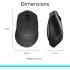 Logitech MK345 Wireless Keyboard and Mouse Combo with Palm Rest, 2.4 GHz USB Receiver, Compatible with PC, Laptop, Black (عربي)