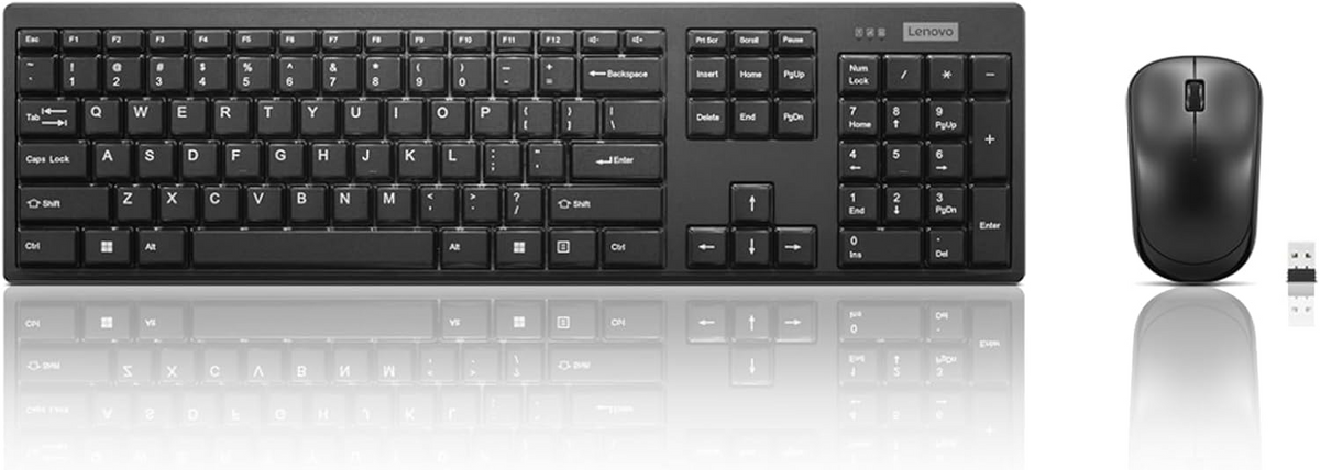 Lenovo100 Wireless Keyboard and Mouse Combo