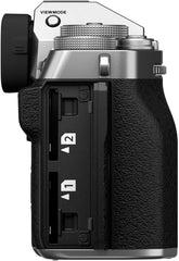 Fujifilm X-T5 Mirrorless Digital Camera XF16-50mmF2.8-4.8 R LM WR Lens Kit - Silver