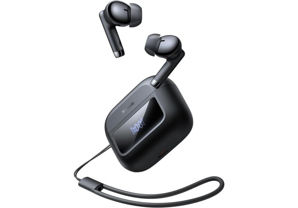 Mcdodo Bluetooth Headphones in-Ear Headphones Wireless Bluetooth 5.3 Headphones Bluetooth 13 mm Dynamic Driver LED Display Wireless Headphones HiFi Stereo