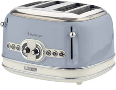 Ariete Toaster 4 Slice, 1600Watts, Blue - 156