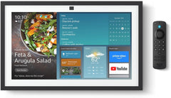 Like-New Amazon Echo Show 15 (newest model), Full HD 15.6" kitchen hub for home organization, with built-in Fire TV, Designed for Alexa+