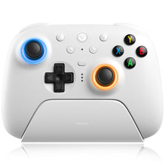 8BitDo Ultimate 2 Wireless Controller, Game Gamepad for PC Steam Android with TMR Joysticks, Switchable Hall Effect/Tactile Triggers, RGB Fire Ring, PC Steam Gamer Gift