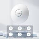 Tenda i27 – AX3000 Wi‑Fi 6 Ceiling Access Point, 3000Mbps Dual‑Band, 160MHz Bandwidth, MU‑MIMO & OFDMA, 254 Clients, 400m² Coverage, WPA3 Security, PoE 802.3at