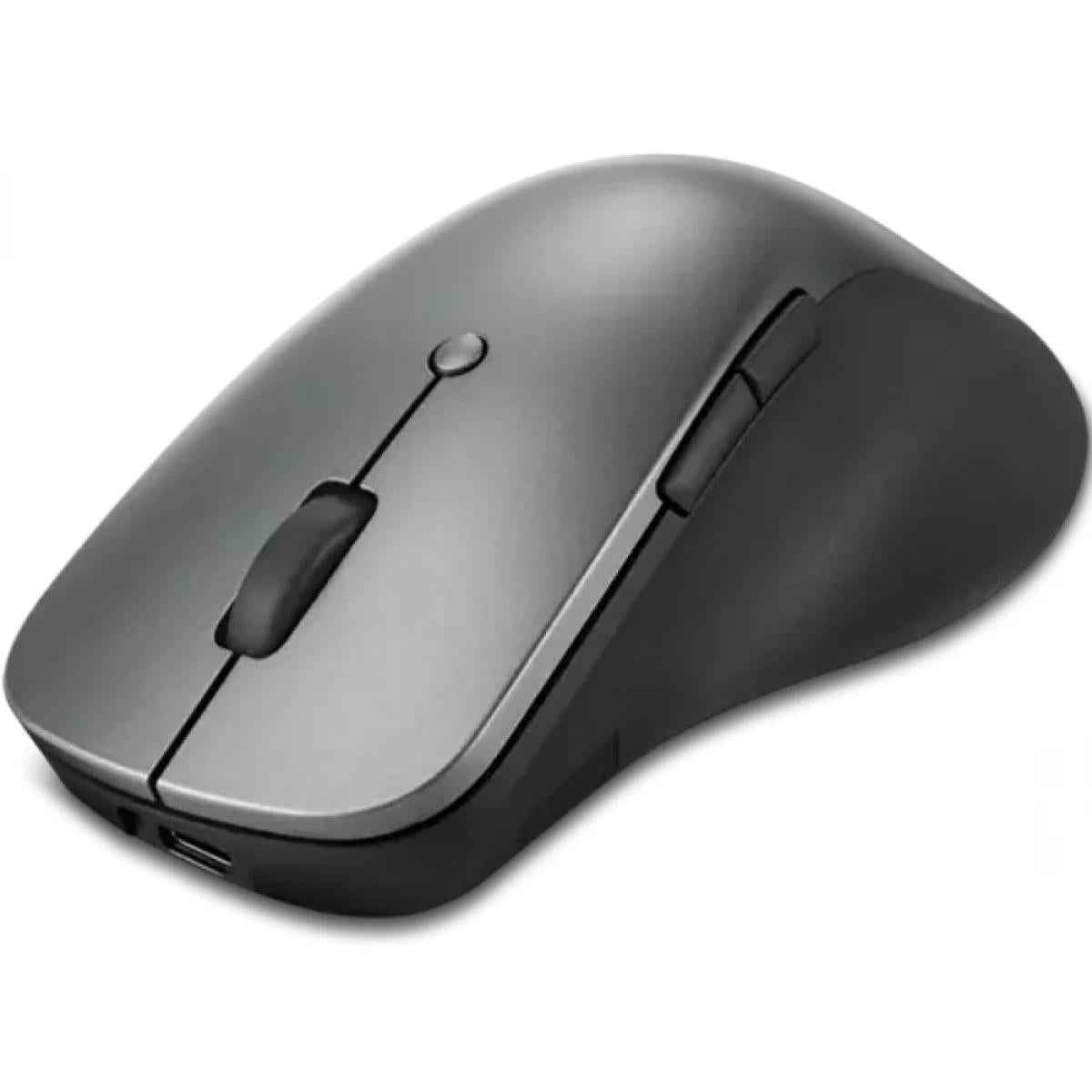 Lenovo Professional Bluetooth Rechargeable Full Size 4000 Dpi Programmable Keys Mouse Gray