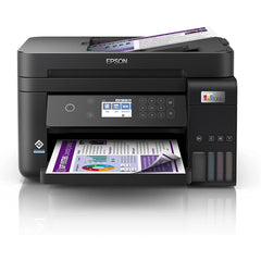 Epson Ecotank L6270 3-In-1 Office Ink Tank Printer A4 Colour Printer w/ ADF Wi-Fi & Lcd Screen - Black