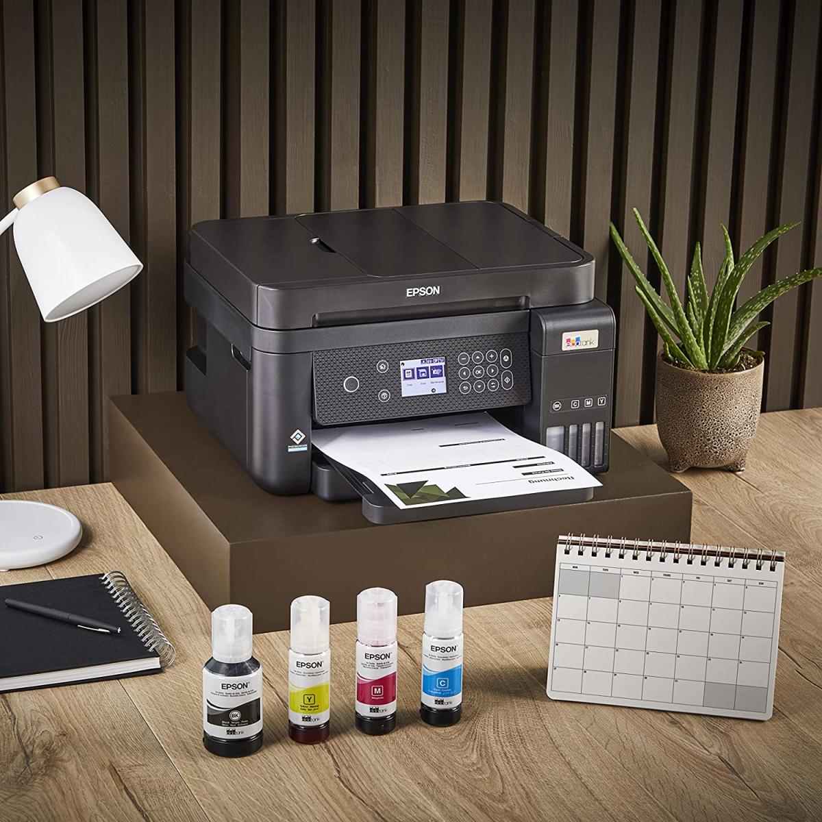 Epson Ecotank L6270 3 In 1 Office Ink Tank Printer A4 Colour Printer W/ Adf Wi Fi & Lcd Screen Black Epson Ecotank L6270 3 In 1 Office Ink Tank Printer A4 Colour Printer W/ Adf Wi Fi & Lcd Screen Black