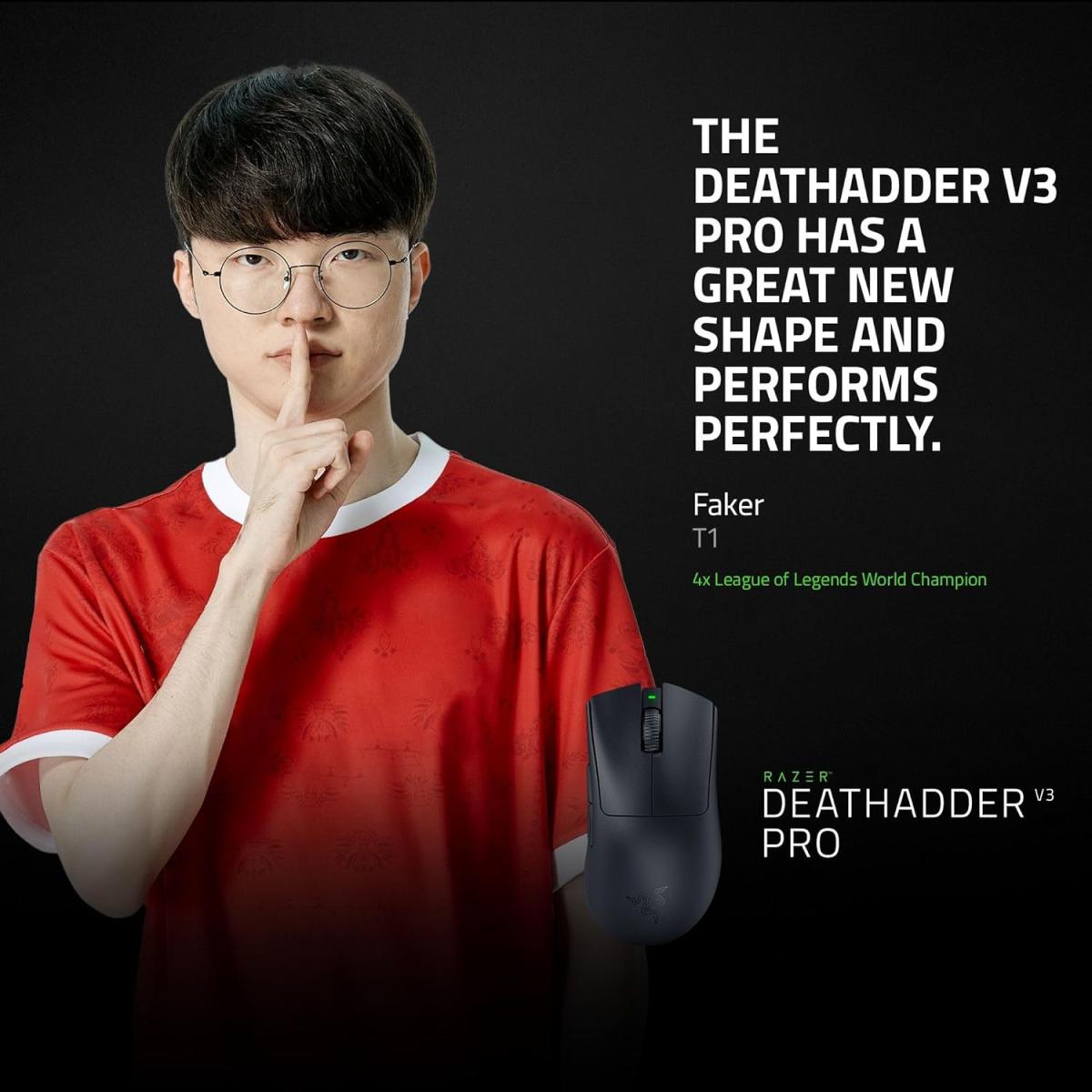 Razer wireless gaming mouse for computer setup